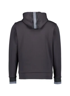 BOSS Green, Sweatjacke, Baumwolle, Dunkelgrau -Herrenausstatter Geschaft 447682 norm2