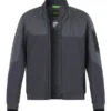 BOSS Green, Jacke Jord, Mikrofaser, Dunkelgrau 2 BOSS Green, Jacke Jord, Mikrofaser, Dunkelgrau -Herrenausstatter Geschaft 447683 norm