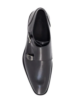 LLOYD, Doppelmonk Nobel, Leder, Schwarz -Herrenausstatter Geschaft 447718 norm2