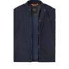 BOSS Orange, Weste Ogear, Mikrofaser, Dunkelblau 1 BOSS Orange, Weste Ogear, Mikrofaser, Dunkelblau -Herrenausstatter Geschaft 447815 norm
