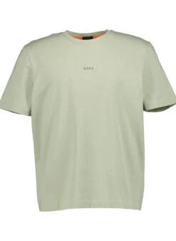BOSS Orange, T-Shirt, Relaxed Fit, Baumwolle, Khaki