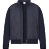 BOGNER, Strickjacke Zisco, Wolle Daune, Navy -Herrenausstatter Geschaft 447978 norm