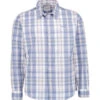 Pepe Jeans, HemdCrisler, Regular Fit, Baumwolle, Blau Kariert 2 Pepe Jeans, HemdCrisler, Regular Fit, Baumwolle, Blau Kariert -Herrenausstatter Geschaft 448000 norm