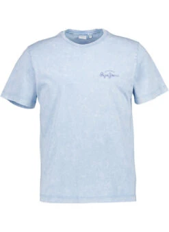 Pepe Jeans, T-Shirt Terell, Baumwolle, Blau