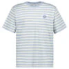 Pepe Jeans, T-Shirt Tark, Baumwolle, Blau-gelb Gestreift