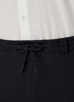 CINQUE, Hose Cijuno, Jersey Cropped, Dunkelblau 9 CINQUE, Hose Cijuno, Jersey Cropped, Dunkelblau -Herrenausstatter Geschaft 448014 norm3