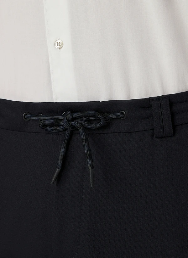 CINQUE, Hose Cijuno, Jersey Cropped, Dunkelblau 6 CINQUE, Hose Cijuno, Jersey Cropped, Dunkelblau – Bild 4