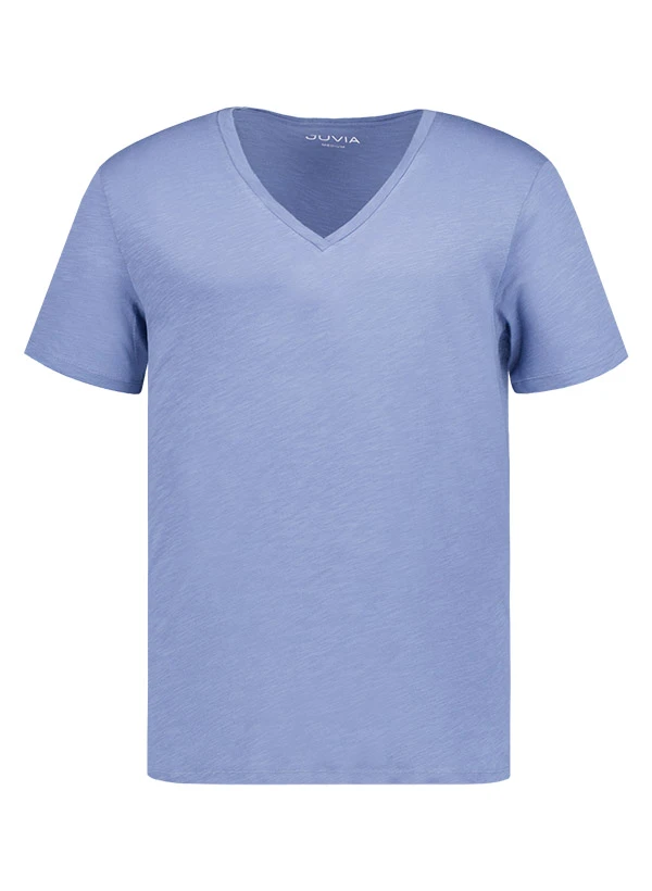 JUVIA, T-Shirt, Baumwolle, Blau 3 JUVIA, T-Shirt, Baumwolle, Blau