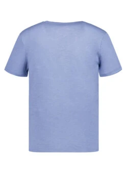 JUVIA, T-Shirt, Baumwolle, Blau 7 JUVIA, T-Shirt, Baumwolle, Blau -Herrenausstatter Geschaft 448021 norm2