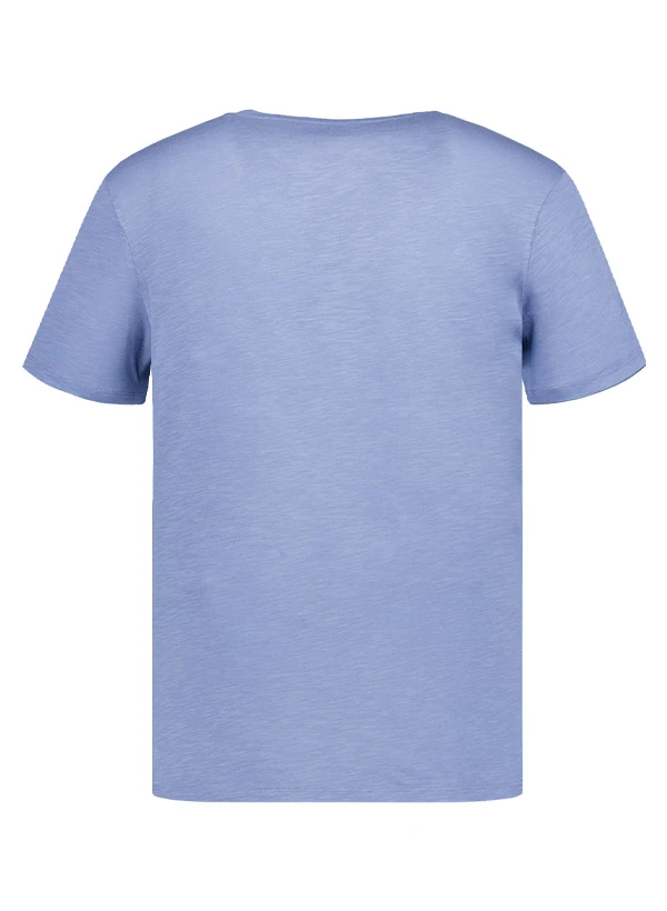JUVIA, T-Shirt, Baumwolle, Blau 5 JUVIA, T-Shirt, Baumwolle, Blau – Bild 3