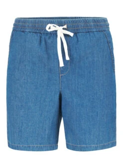 JUVIA, Shorts Francesco, Baumwolle, Jeansblau