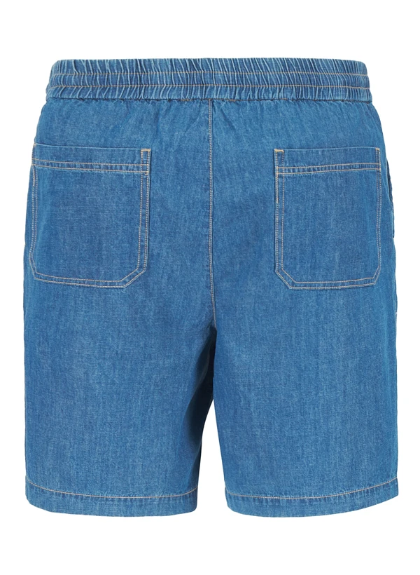 JUVIA, Shorts Francesco, Baumwolle, Jeansblau 4 JUVIA, Shorts Francesco, Baumwolle, Jeansblau – Bild 2