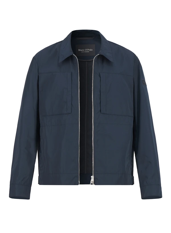 Marc O'Polo, Fieldjacket, Mikrofaser Ungefüttert, Navy 3 Marc O'Polo, Fieldjacket, Mikrofaser Ungefüttert, Navy