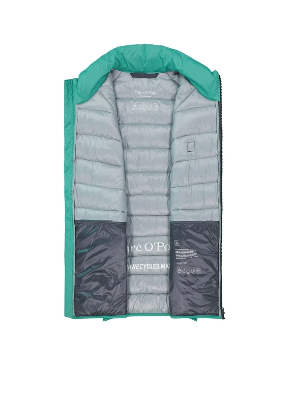 Marc O'Polo, Steppweste, Mikrofaser Wasserabweisend, Seegrün 5 Marc O'Polo, Steppweste, Mikrofaser Wasserabweisend, Seegrün – Bild 3