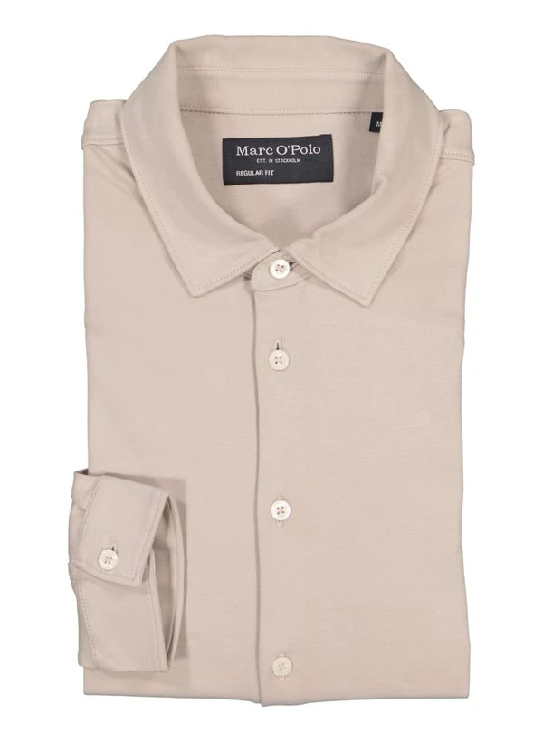 Marc O'Polo, Hemd, Regular Fit, Jersey, Grau 3 Marc O'Polo, Hemd, Regular Fit, Jersey, Grau