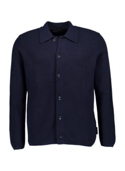 Marc O'Polo, Overshirt, Bio Baumwolle, Dunkelblau