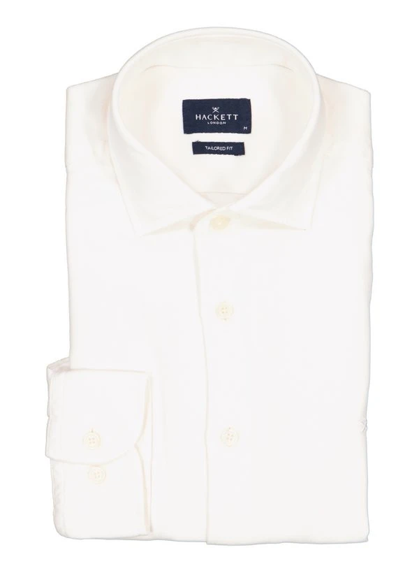 HACKETT, Hemd, Tailored Fit, Tencel, Ecru 3 HACKETT, Hemd, Tailored Fit, Tencel, Ecru