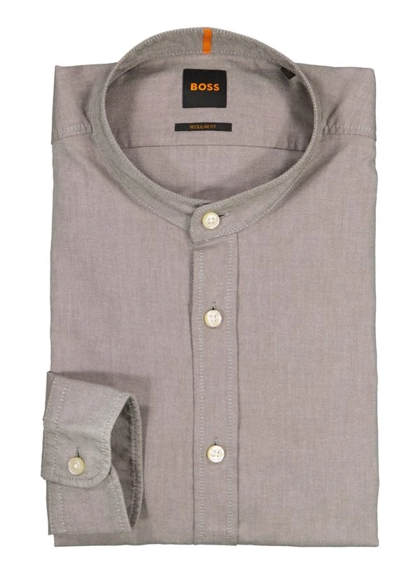 BOSS Orange, Hemd Race, Regular Fit, Baumwolle, Grün 3 BOSS Orange, Hemd Race, Regular Fit, Baumwolle, Grün