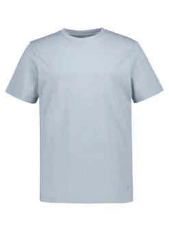 HACKETT, T-Shirt, Classic Fit, Baumwoll-Jarsey, Graublau Gestreift