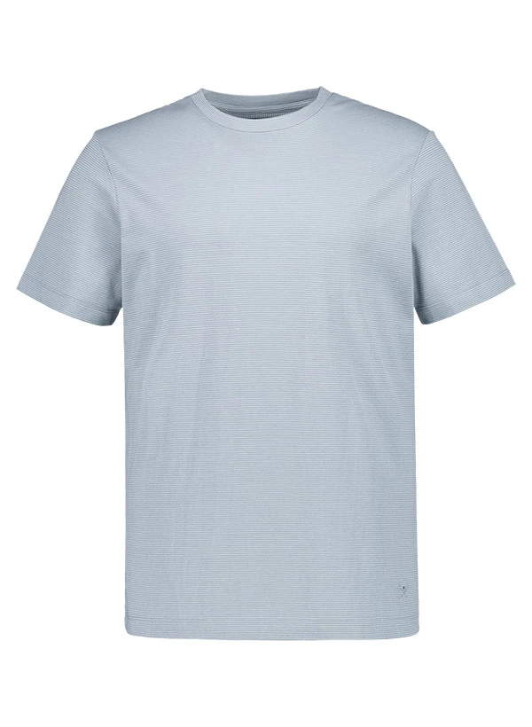 HACKETT, T-Shirt, Classic Fit, Baumwoll-Jarsey, Graublau Gestreift 3 HACKETT, T-Shirt, Classic Fit, Baumwoll-Jarsey, Graublau Gestreift