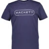 HACKETT, T-Shirt, Baumwolle, Dunkelgrau -Herrenausstatter Geschaft 448104 norm