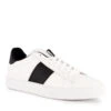 AIGNER, Sneaker David, Leder, Weiß-schwarz -Herrenausstatter Geschaft 448110 norm