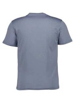 ALPHA INDUSTRIES, T-Shirt, Baumwolle, Jeansblau -Herrenausstatter Geschaft 448117 norm2