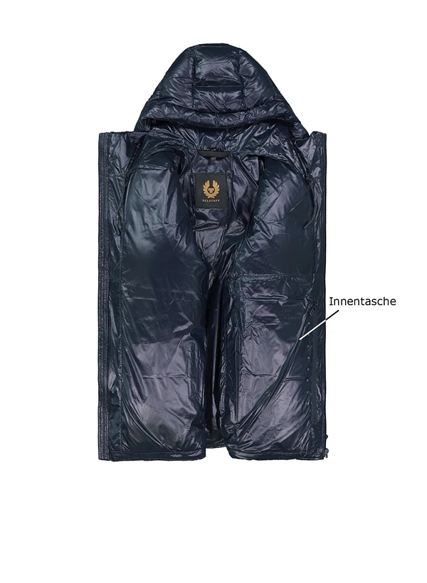 BELSTAFF, Daunenjacke Resolve, Mikrofaser Wasserabweisend, Dunkelblau 5 BELSTAFF, Daunenjacke Resolve, Mikrofaser Wasserabweisend, Dunkelblau – Bild 3