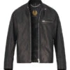 BELSTAFF, Lederjacke Track Racer, Lammleder, Black -Herrenausstatter Geschaft 448125 norm