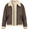 BELSTAFF, Lederjacke Winterbrook, Lammleder, Light-braun Natural -Herrenausstatter Geschaft 448126 norm