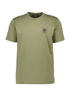BELSTAFF, T-Shirt, Baumwolle, Oliv