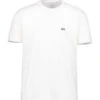 ARMANI EXCHANGE, T-Shirt, Regular Fit, Baumwolle, Ecru -Herrenausstatter Geschaft 448144 norm