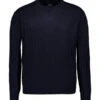 ARMANI EXCHANGE, Pullover, Wolle, Deepnavy 1 ARMANI EXCHANGE, Pullover, Wolle, Deepnavy -Herrenausstatter Geschaft 448155 norm