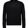ARMANI EXCHANGE, Pullover, Wolle, Schwarz -Herrenausstatter Geschaft 448156 norm