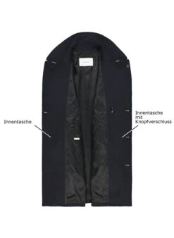 BALDESSARINI, Mantel, Wolle-Kaschmir, Navy -Herrenausstatter Geschaft 448163 norm3