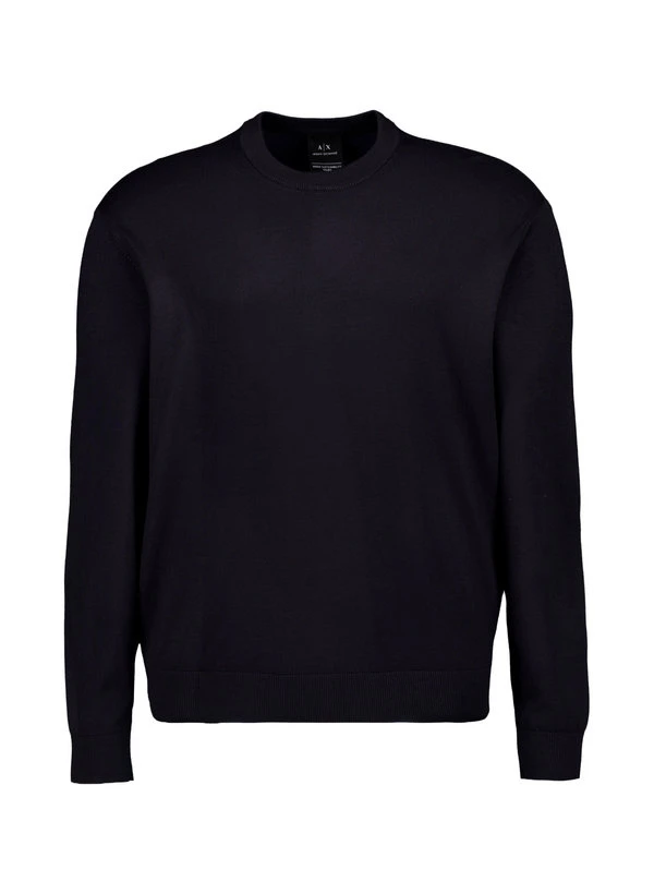 ARMANI EXCHANGE, Pullover, Viskose, Deepnavy 3 ARMANI EXCHANGE, Pullover, Viskose, Deepnavy