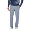 BOSS Green, Hose Commuter, Slim Fit, Jersey Wasserabweisend, Blaugrau -Herrenausstatter Geschaft 448229 norm