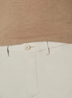 BOSS Green, Hose Commuter, Slim Fit, Jersey Wasserabweisend, Hellbeige 9 BOSS Green, Hose Commuter, Slim Fit, Jersey Wasserabweisend, Hellbeige -Herrenausstatter Geschaft 448230 norm3