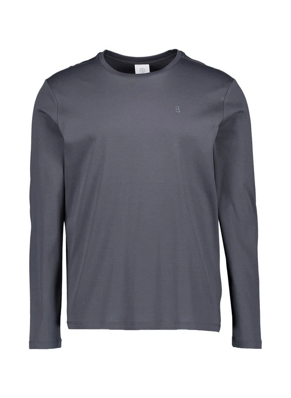 BOGNER, Longsleeve Arvid, Baumwoll-Jersey, Stahlgrau 3 BOGNER, Longsleeve Arvid, Baumwoll-Jersey, Stahlgrau