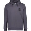 BOGNER, Hoodie Maurice, Baumwolle, Stahlgrau -Herrenausstatter Geschaft 448251 norm