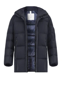 BOGNER, Daunenjacke Jones-D2, Mikrofaser Wasserabweisend, Dunkelblau