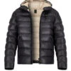 Blauer. USA, Steppjacke, Nylon Sorona®, Schwarz -Herrenausstatter Geschaft 448323 norm