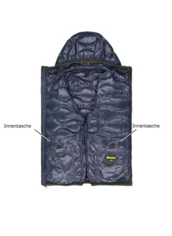 Blauer. USA, Daunenjacke, Mikrofaser Wasserabweisend, Dunkelblau -Herrenausstatter Geschaft 448325 norm3