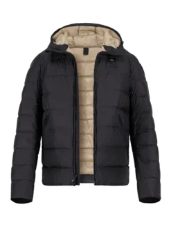 Blauer. USA, Daunenjacke, Mikrofaser, Schwarz