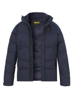 Blauer. USA, Steppjacke, Mikrofaser Wasserabweisend, Dunkelblau