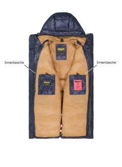 Blauer. USA, Parka, Mikrofaser Wasserabweisend, Dunkelblau -Herrenausstatter Geschaft 448341 norm3