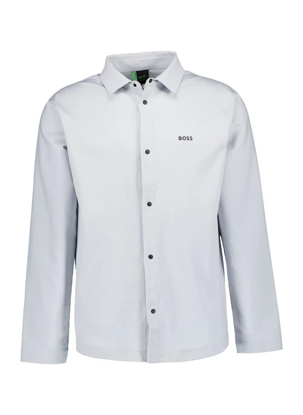 BOSS Green, Hemd Cruise, Mikrofaser Geruchshemmend, Pastellgrau 3 BOSS Green, Hemd Cruise, Mikrofaser Geruchshemmend, Pastellgrau