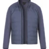 HACKETT, Hybridjacke, Mikrofaser, Stahlblau -Herrenausstatter Geschaft 448372 norm