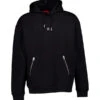 HUGO, Hoodie Daragenhood, Baumwolle, Schwarz 1 HUGO, Hoodie Daragenhood, Baumwolle, Schwarz -Herrenausstatter Geschaft 448381 norm
