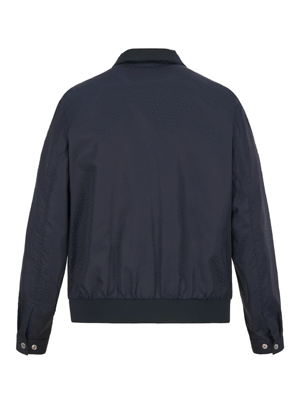 BOSS Black, Blouson Casamu, Mikrofaser Wasserabweisend, Dunkelblau 4 BOSS Black, Blouson Casamu, Mikrofaser Wasserabweisend, Dunkelblau – Bild 2